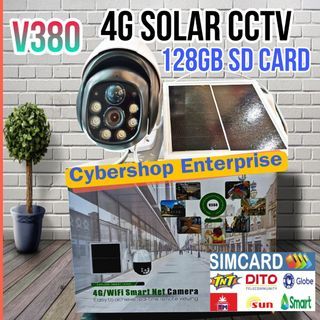 V380 3MP 4G OUTDOOR CCTV SOLAR POWER