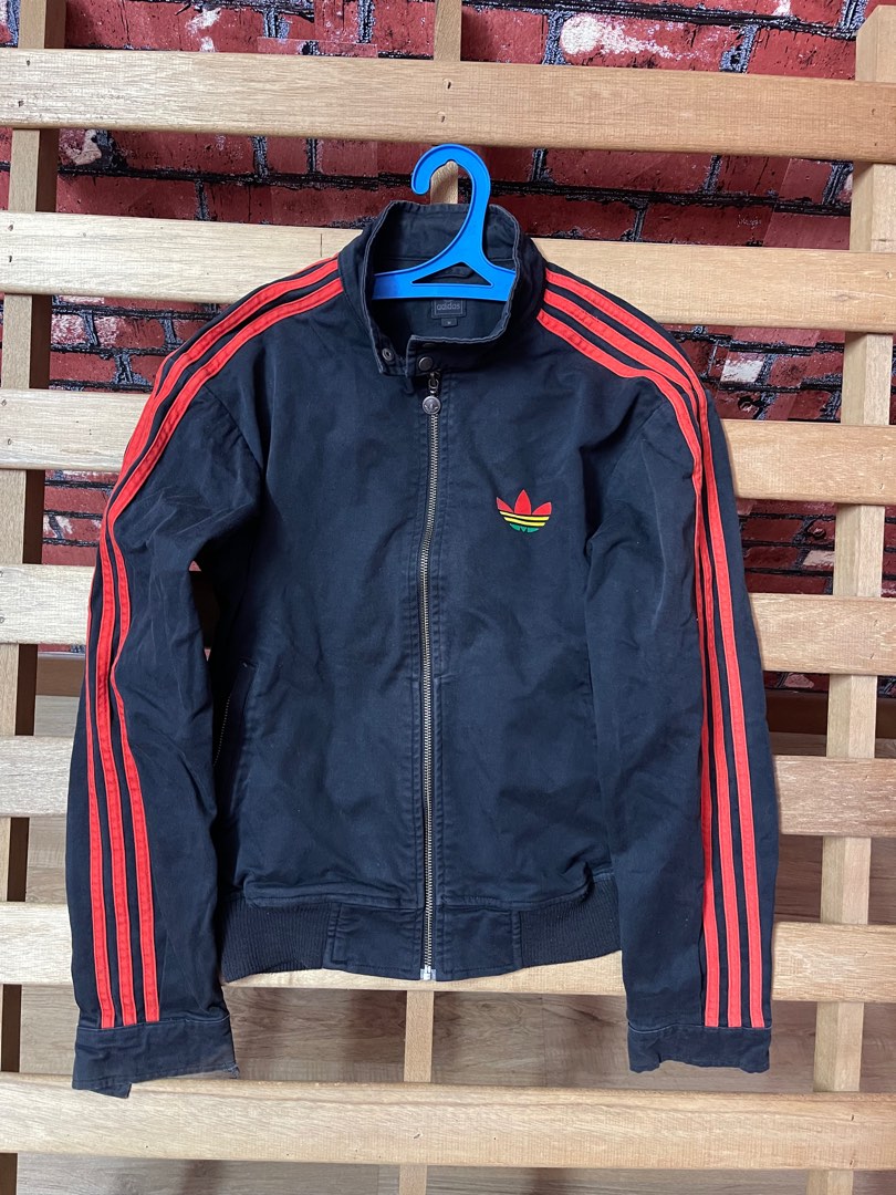 Vintage Adidas Rasta Jacket, Men's Fashion, Coats, Jackets and ...