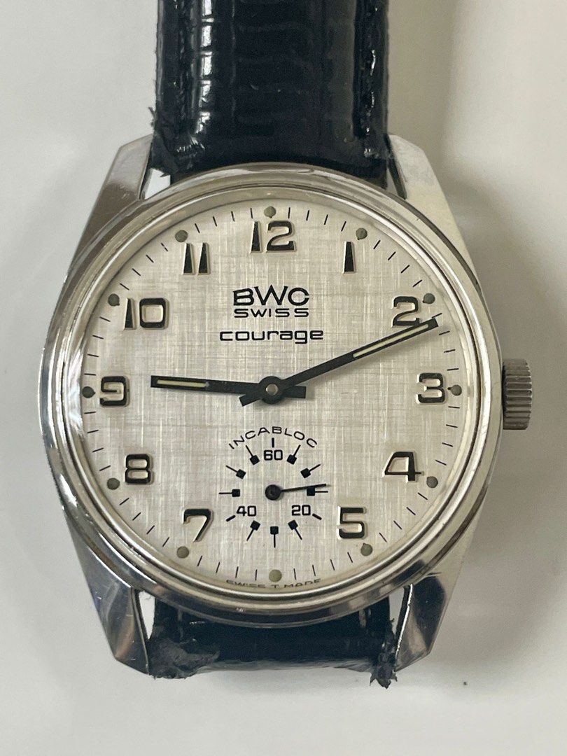 Vintage BWC Courage watch Swiss 70 BWC Courage