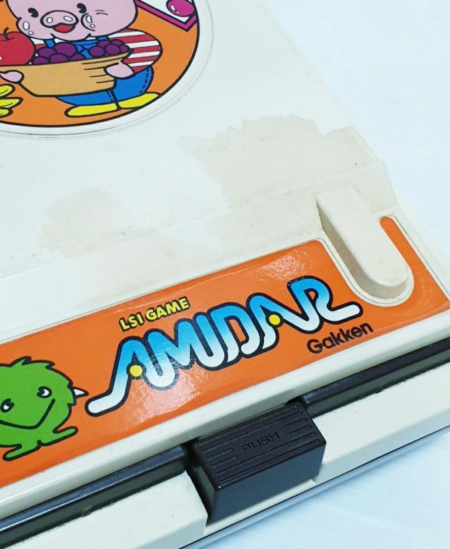 vintage gakken amidar LCD table top game, Video Gaming, Video Games ...