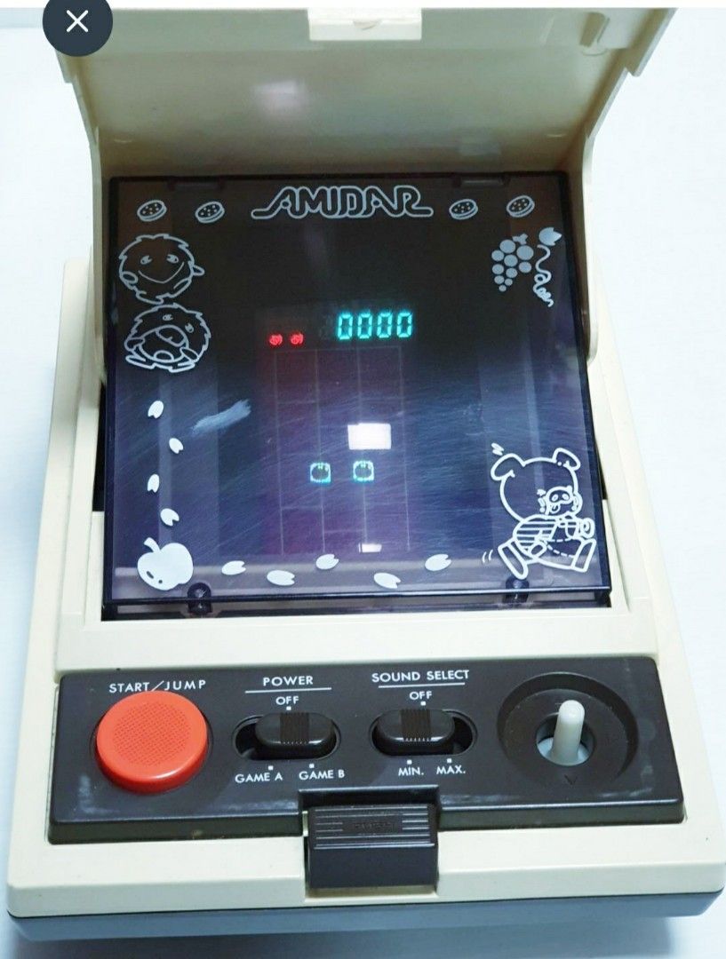 vintage gakken amidar LCD table top game, Video Gaming, Video Games ...