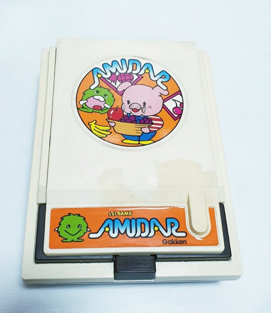 vintage gakken amidar LCD table top game, Video Gaming, Video Games ...