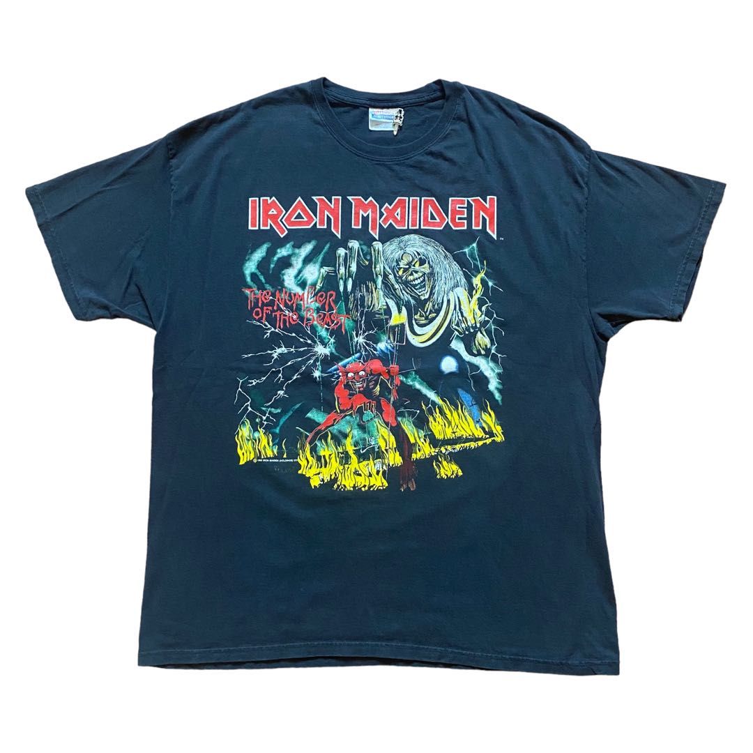 VINTAGE IRON MAIDEN BAND TEE, Men