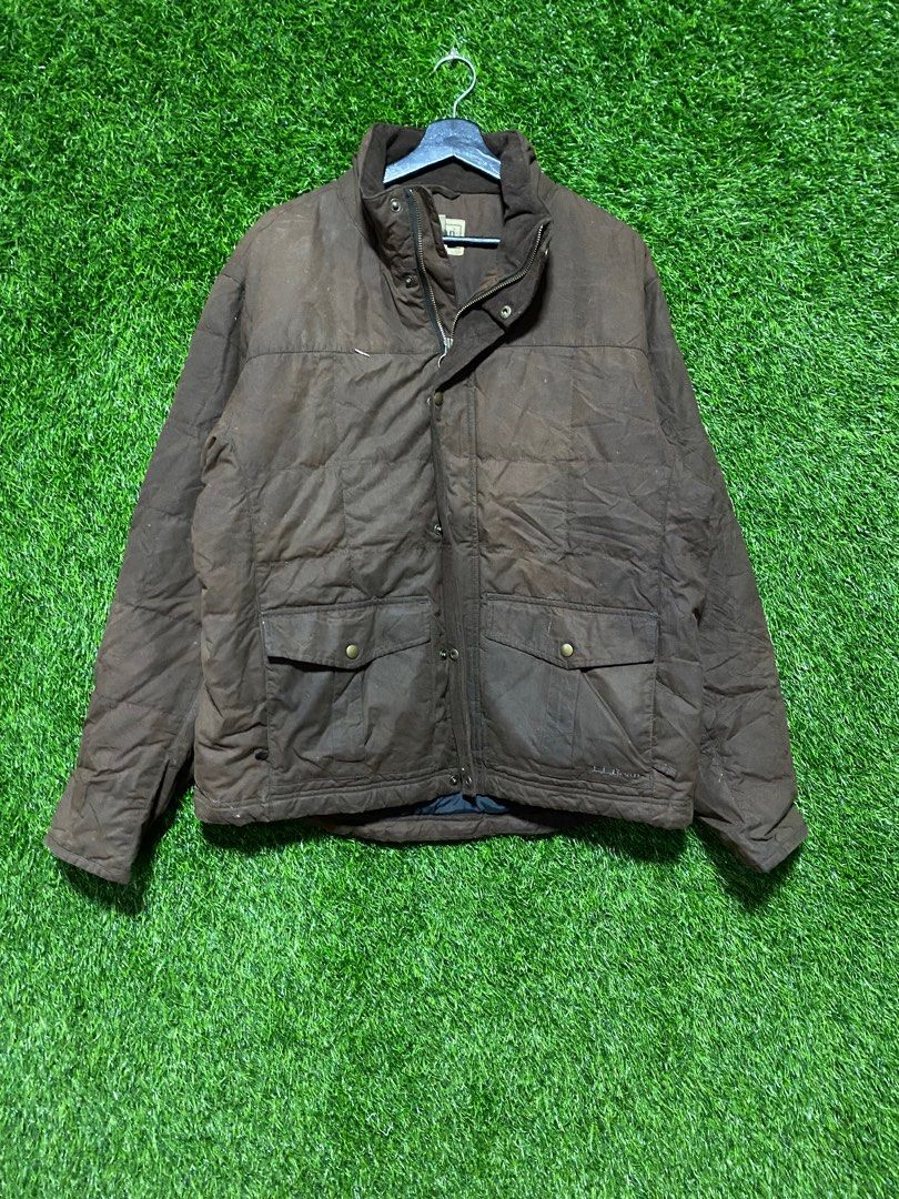 Ll bean on sale waxed jacket
