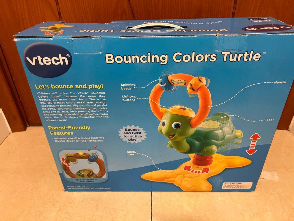 Vtech Bouncing Turtle, 兒童＆孕婦用品, 嬰兒玩具 Carousell