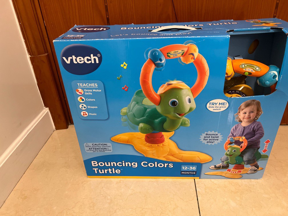 Vtech Bouncing Turtle, 兒童＆孕婦用品, 嬰兒玩具 Carousell