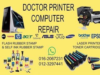 We have Printer Repair, PC Laptop Repair at Gombak, Setapak Kuala Lumpur