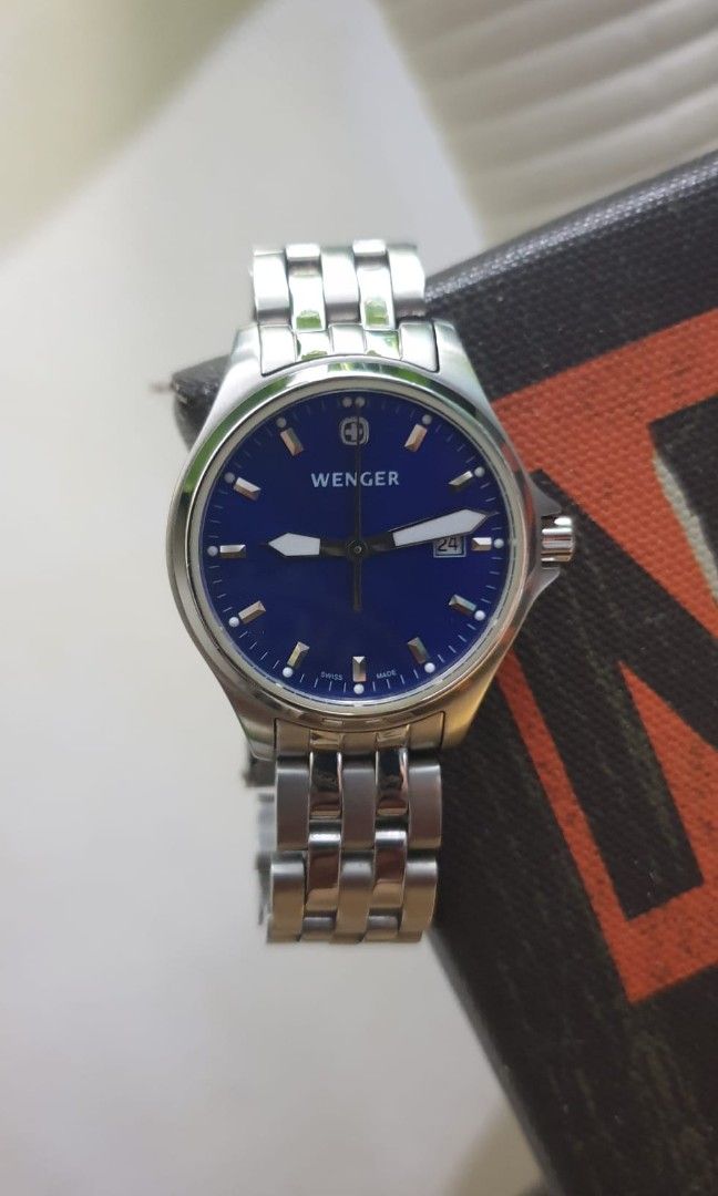 Wenger terragraph stainless clearance steel men's watch review