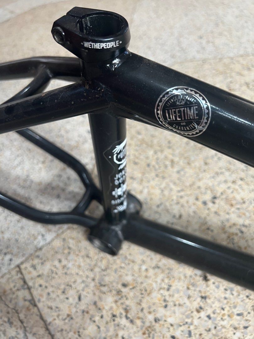 Wethepeople Doomsayer Black BMX Frame Sports Equipment Bicycles Parts Bicycles on Carousell