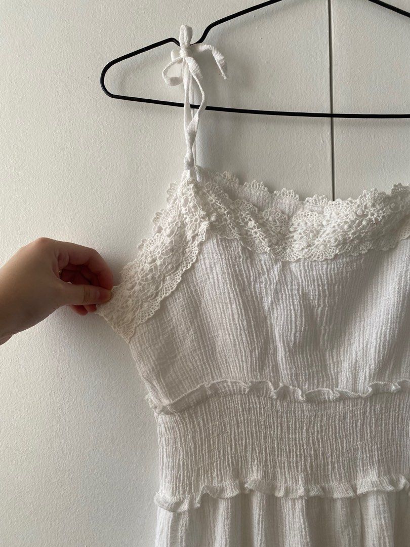 Sundress Lucette Dress In White FINAL SALE