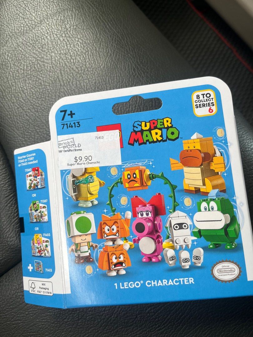 Mario lego store blind bag codes