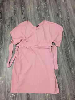 Zalora XL Pink Dress. Clean no pet vegetarian @66lor4TPY