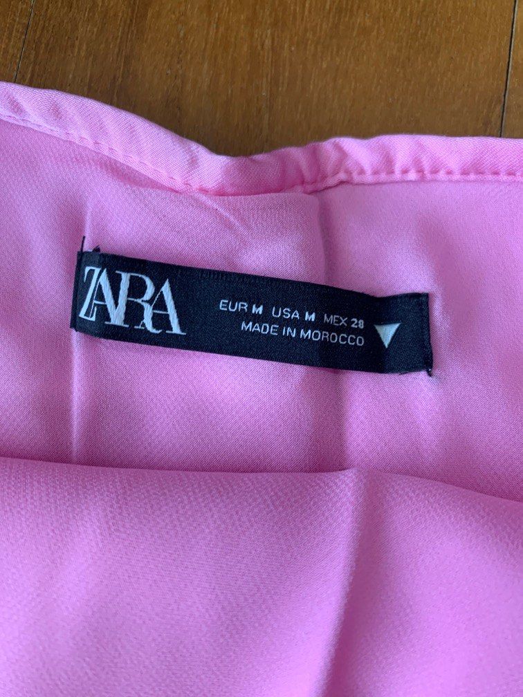Zara Pink Skirt, Women's Fashion, Bottoms, Skirts on Carousell