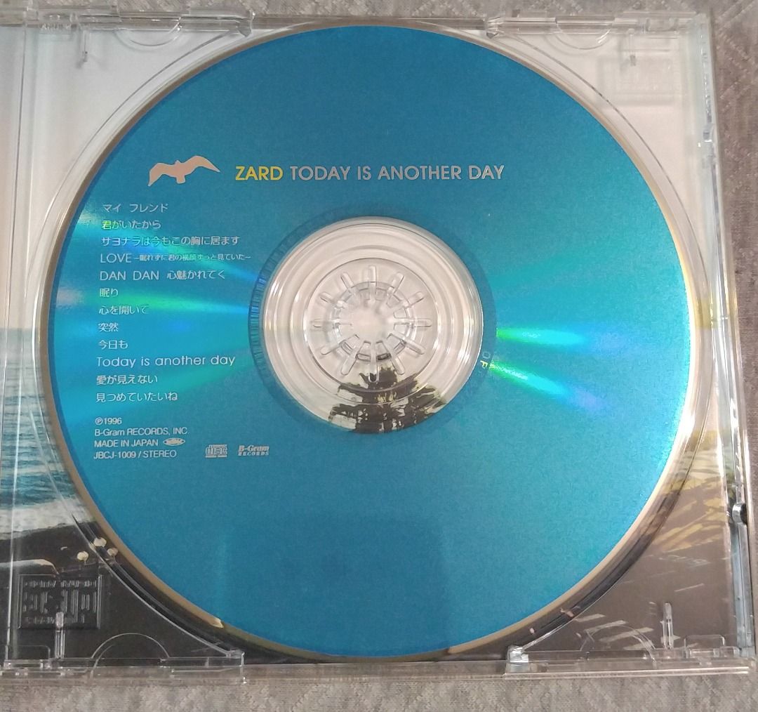 未開封CD ZARD TODAY IS ANOTHER DAY 『オンライン販売