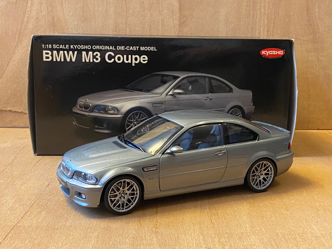 1/18 Kyosho BMW M3 E46, 興趣及遊戲, 玩具& 遊戲類- Carousell