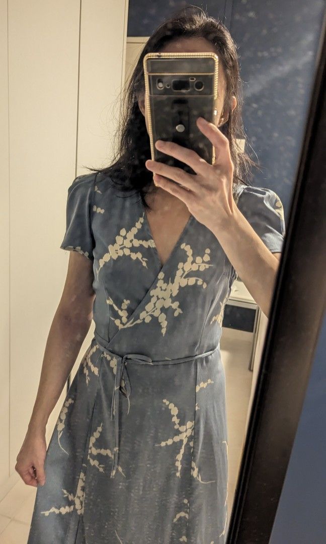 Realisation par outlet teale dress