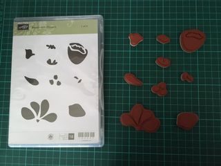 #3 stampin up rubber stamp sets (no blocks)