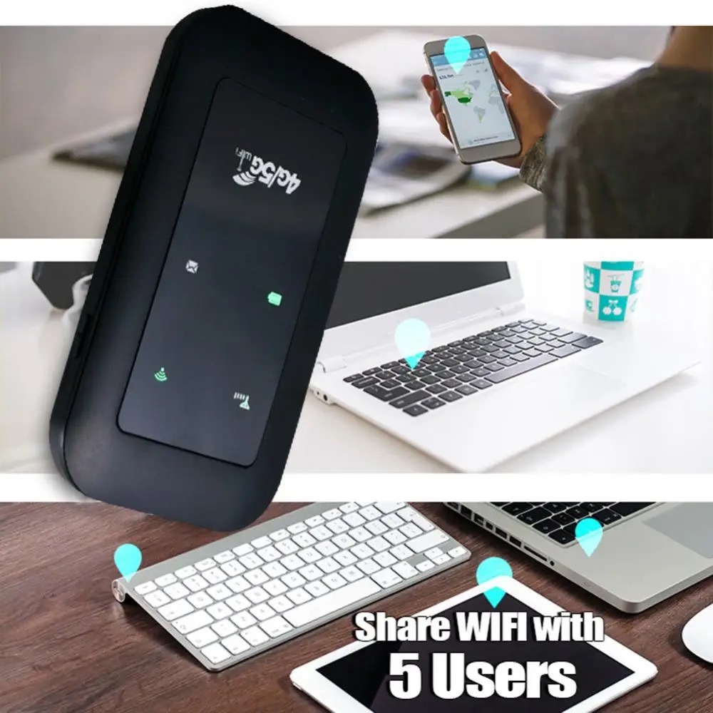 SIM Wifi Router Mini Router 3G 4G LTE Wireless Portable Pocket Wi Fi Mobile Hotspot Car Wi-fi ...