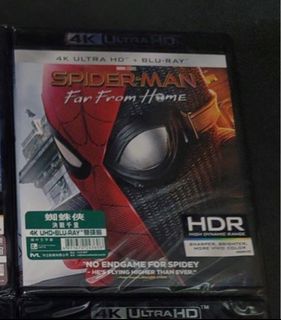（全新）蜘蛛俠 決戰千里 4K ULTRA HD + Blu-ray