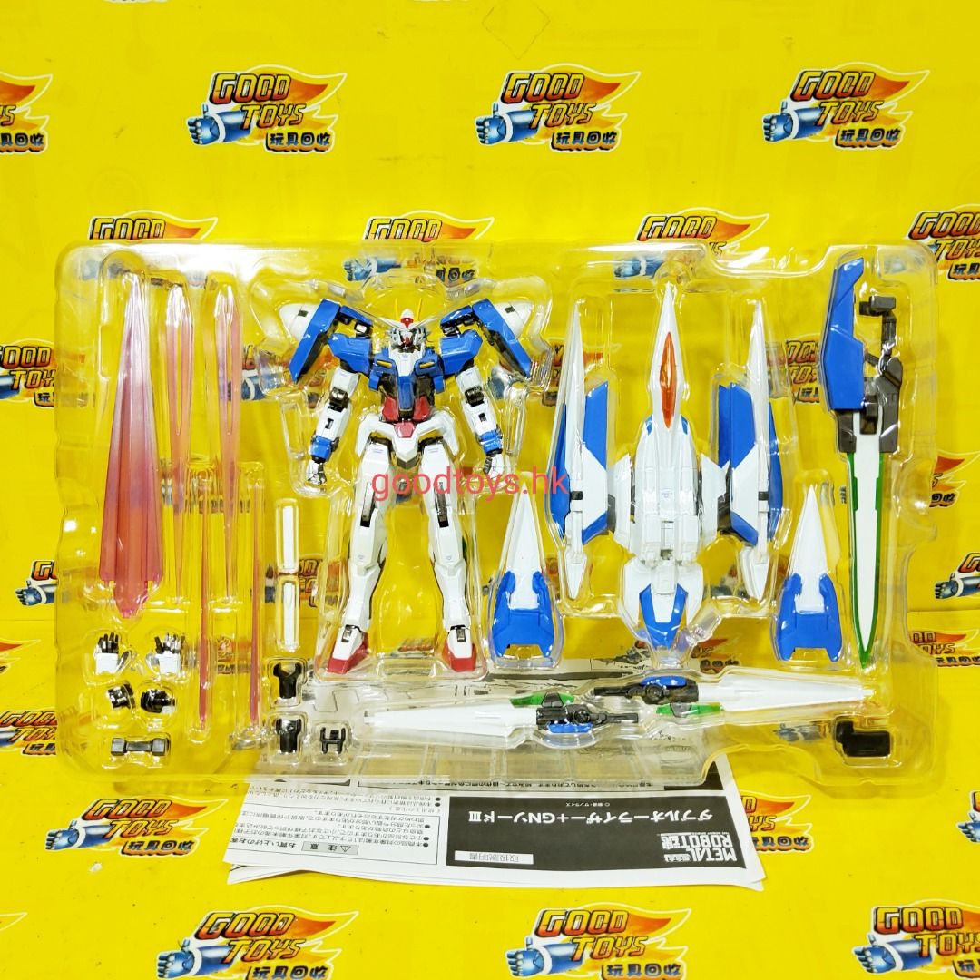 中古已開封BANDAI 超合金METAL ROBOT魂GN-0000+GNR-010 00 RAISER 