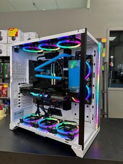 🆕 (High End Water loop Custom Pc) Lian Li O11D XL Intel i7-11700K RTX 4070 TI / 7900 XT / 4080 / 4090 gaming valorant dota 2 + productivity work