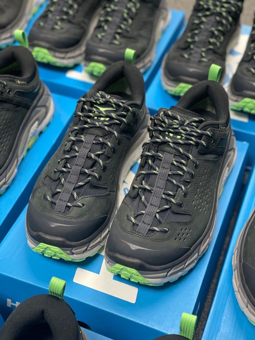 現貨Hoka One One Tor Ultra Lo GTX US4 US5 US5.5 Black Zest 黑綠