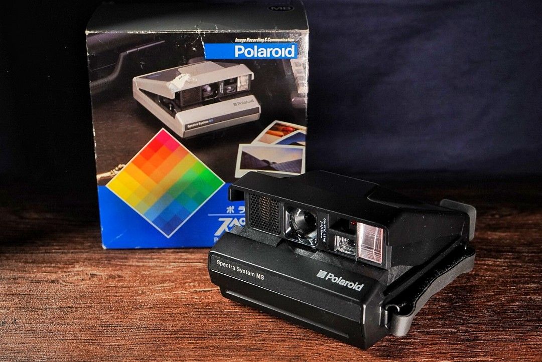 🇯🇵直送Polaroid Spectra System MB 拍立得即影即有相機連盒, 攝影