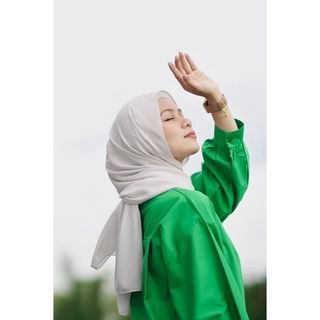 🔥 royal green cotton kemeja viral (S-2XL) muslimah labuh long sleeves top oversized shirt blouse
