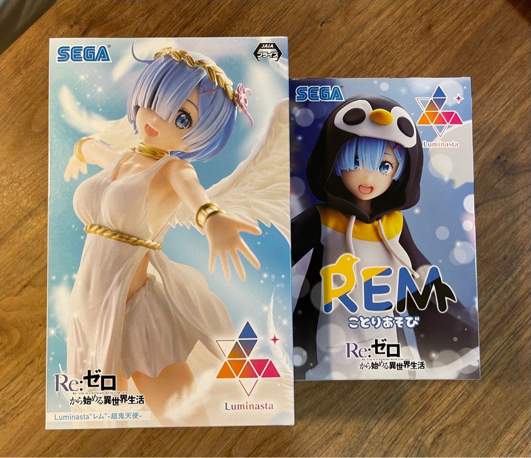 全新SEGA Luminasta JAIA 雷姆超鬼天使企鵝Re:從零開始的異世界生活REM