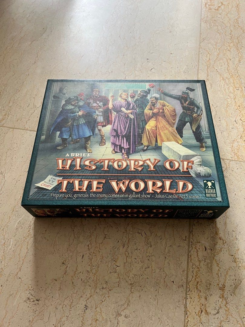 A Brief History of the World Board Game Boardgame, Hobbies