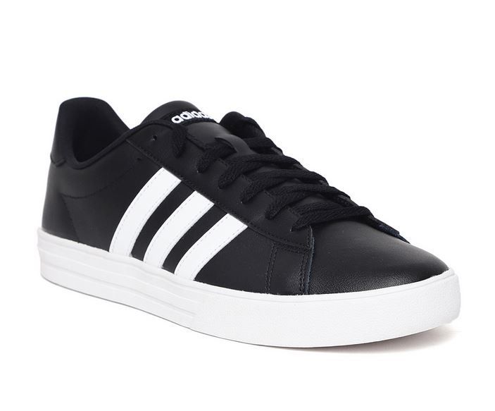Adidas neo Daily 2.0 Black White UK 10 1 2 Men s Fashion