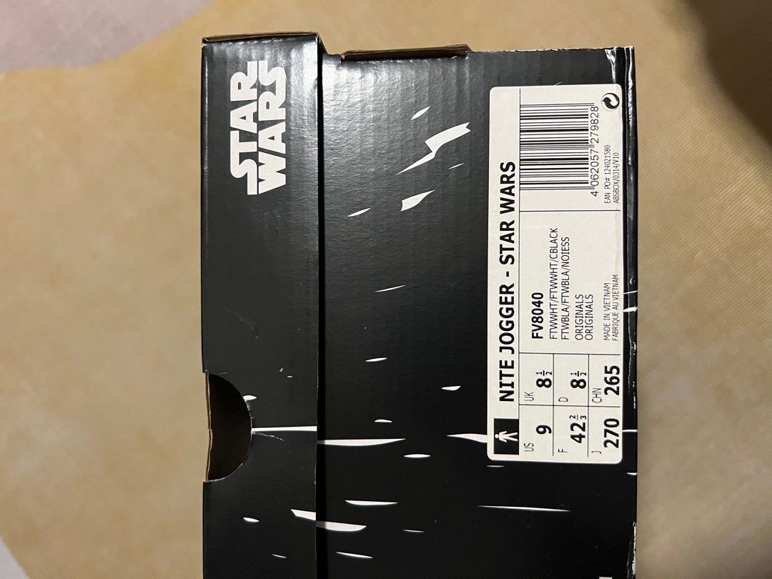 ADIDAS NITE JOGGER STAR WARS SHOES, Men's Fashion, Footwear, Sneakers on Carousell