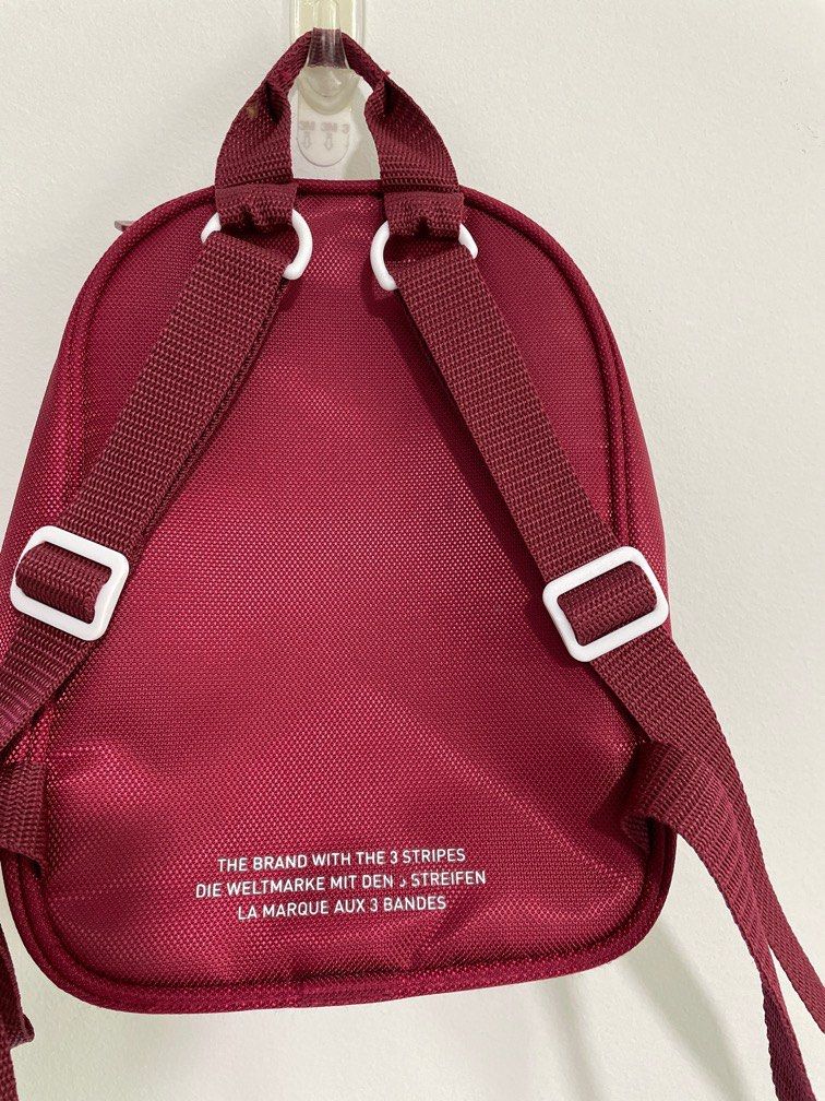 ADIDAS original santiago burgundy mini backpack