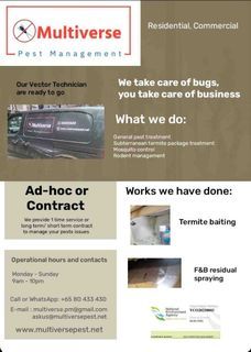 Affordable Pest Control Service