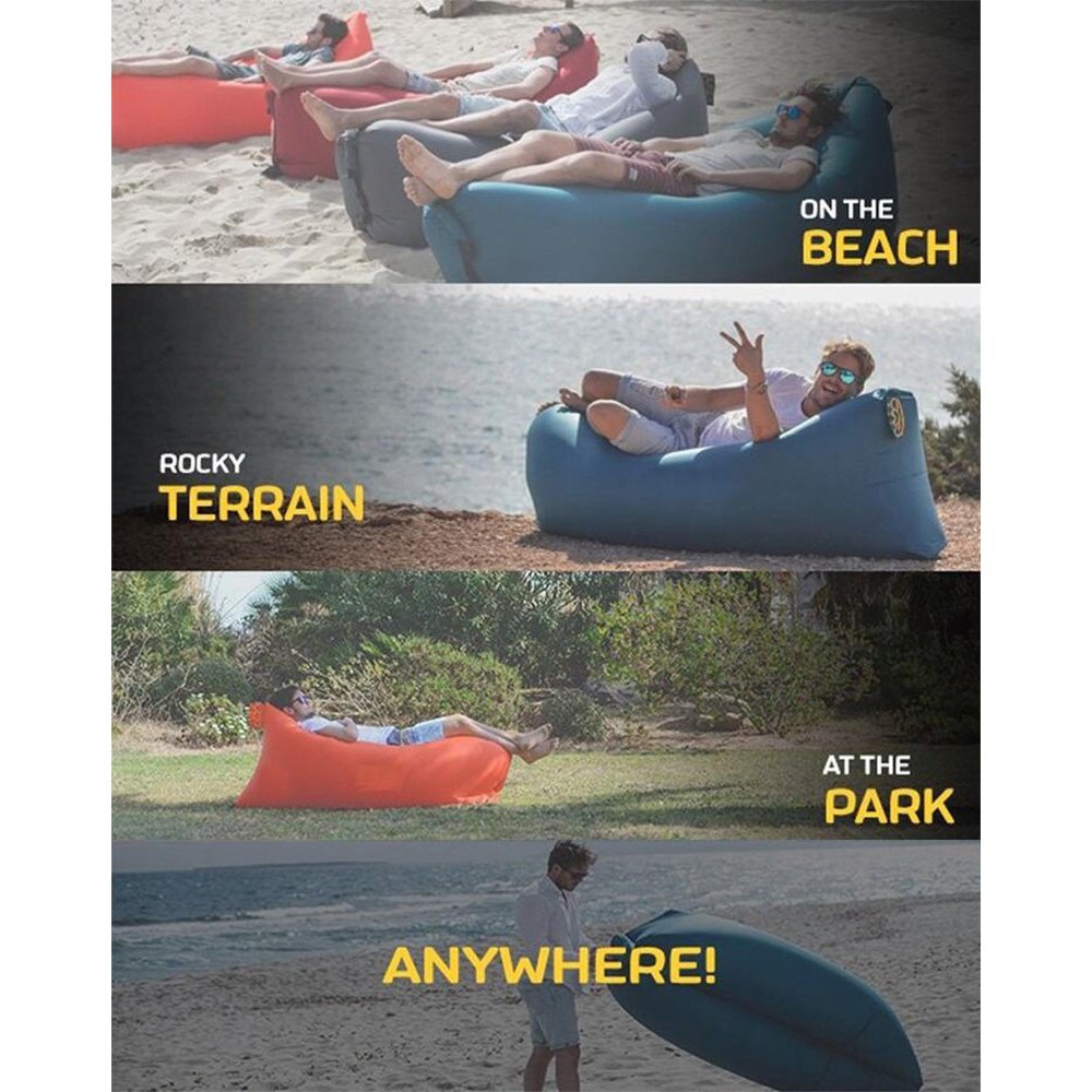 Air Sofa Outdoor Inflatable Lounge Couch , Sports Equipment, Hiking