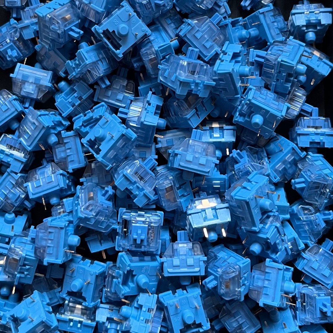 akko ocean blue switches, Computers & Tech, Parts & Accessories ...