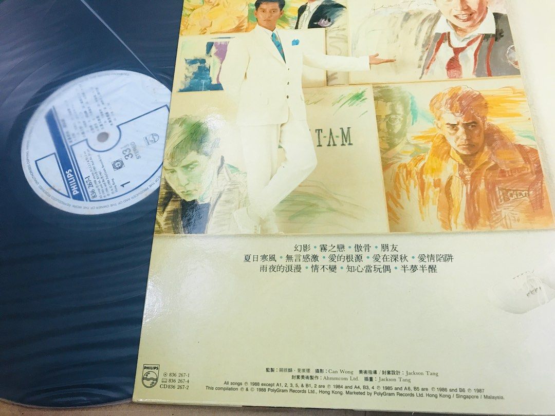 【希少】アラン・タム ALAN TAM 夏の寒風 LPレコード MusicWall] Alan Tam (譚詠麟) 夏の寒風 LP LP1065 | eBay