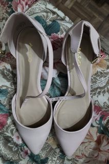 Aldo Leather Solid Block Heels