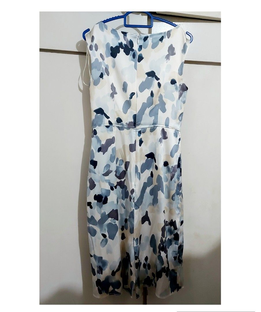 Ann Taylor Silk Sleeveless Watercolor Sheath Dress, Women'S Fashion, Dresses  & Sets, Dresses On Carousell