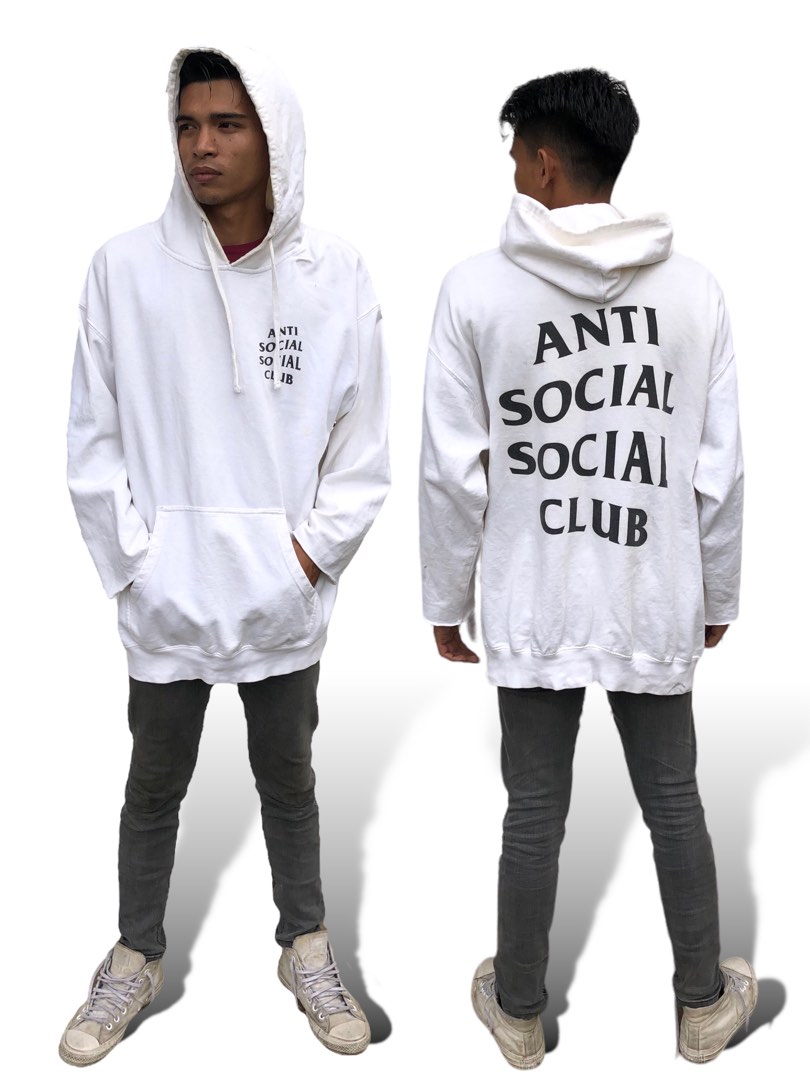 ANTI SOCIAL SOCIAL CLUB LOGO EMBROIDERED HOODIE