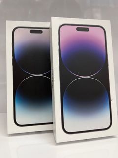 🍎Apple IPhone 14 Pro Max 512Gb, Deep Purple & Silver in Colour, Brand New Local, ( Purple-Activated/ Black Activated ) , 1 Year Apple Warranty- Telco Receipt ( Proof of Purchase )