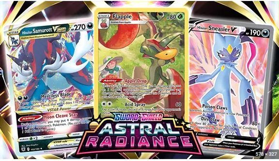 astral radiance pokemon cards Amazon.com: POKEMON SAS10 ASTRAL RADIANCE BOOSTER PACK : Toys & Games main image 0
