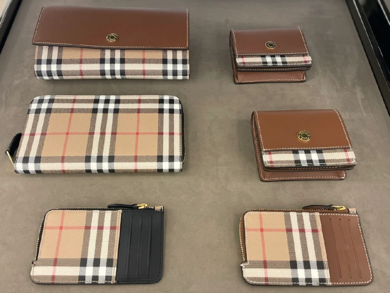 Authentic shop burberry wallet