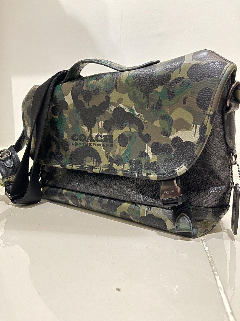 Coach camouflage bag new arrivals