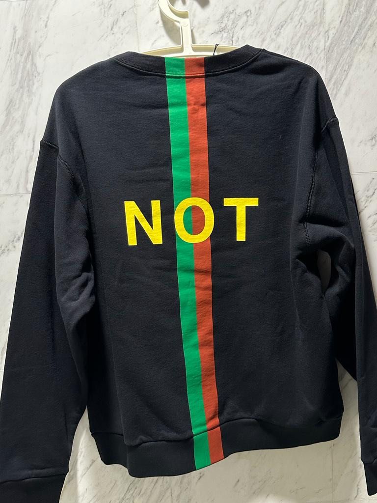 Not 2025 gucci sweatshirt