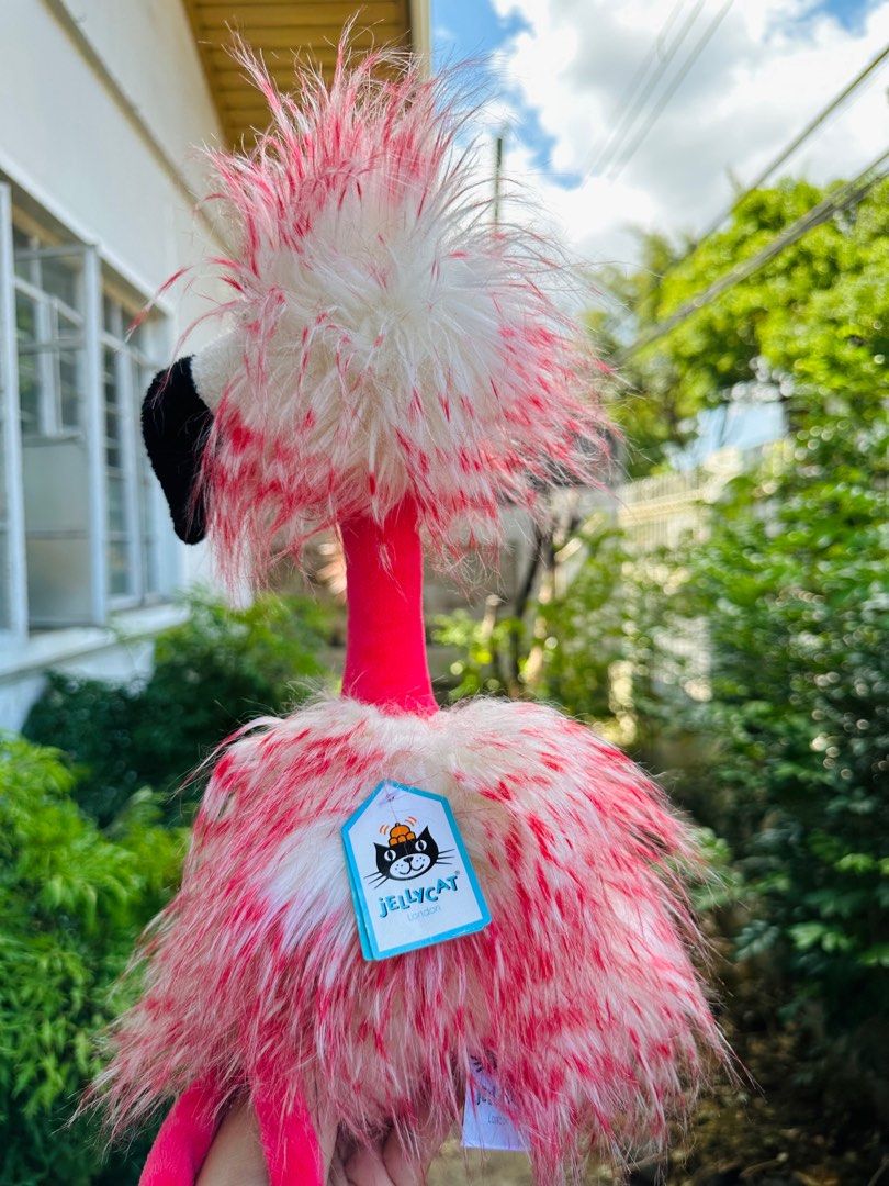 Authentic Jellycat London Flora Flamingo Hobbies Toys Toys