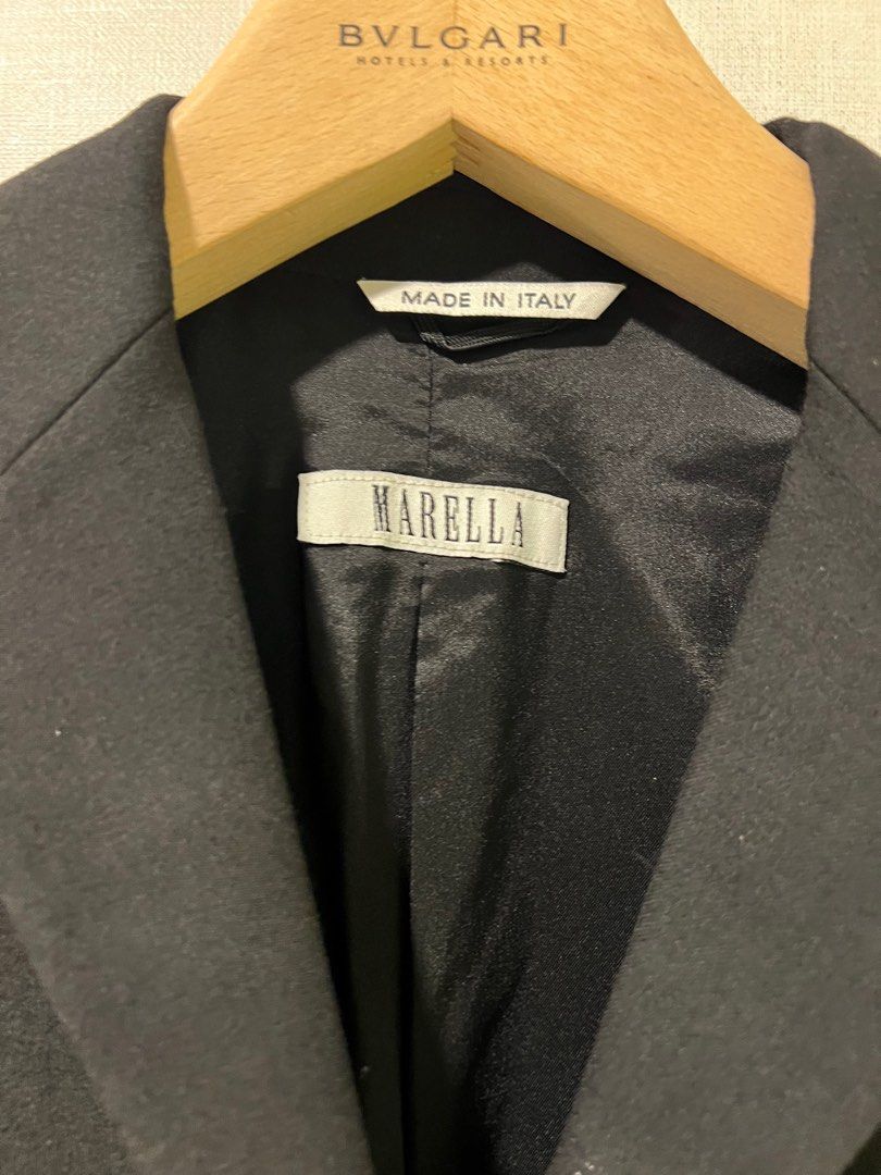 Authentic Marella Dark Grey Suit Jacket and Pants