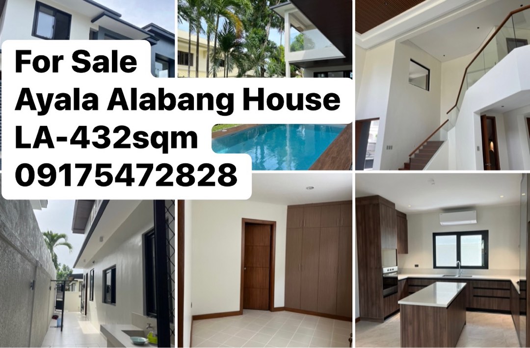 Ayala Alabang House With Pool, Property, For Sale, House & Lot on Carousell