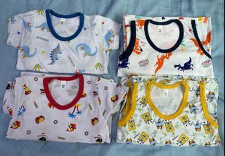 Baby pants with T-shirt/singlet (4pairs)