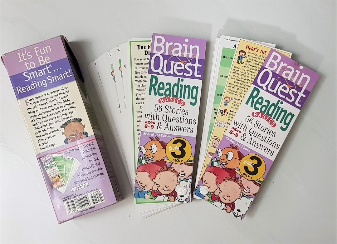 Brain Quest Grade 3 Reading 56 Stories with Questions and Answers